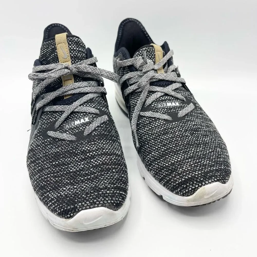 Nike Air Max Sequent 3 Dark Gray and Black - Women’s US 9 - Nike 908993–011